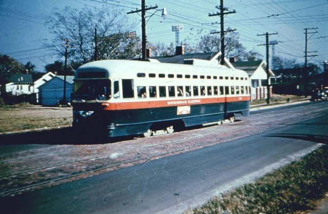Birmingham Alabama Electric Trolleys