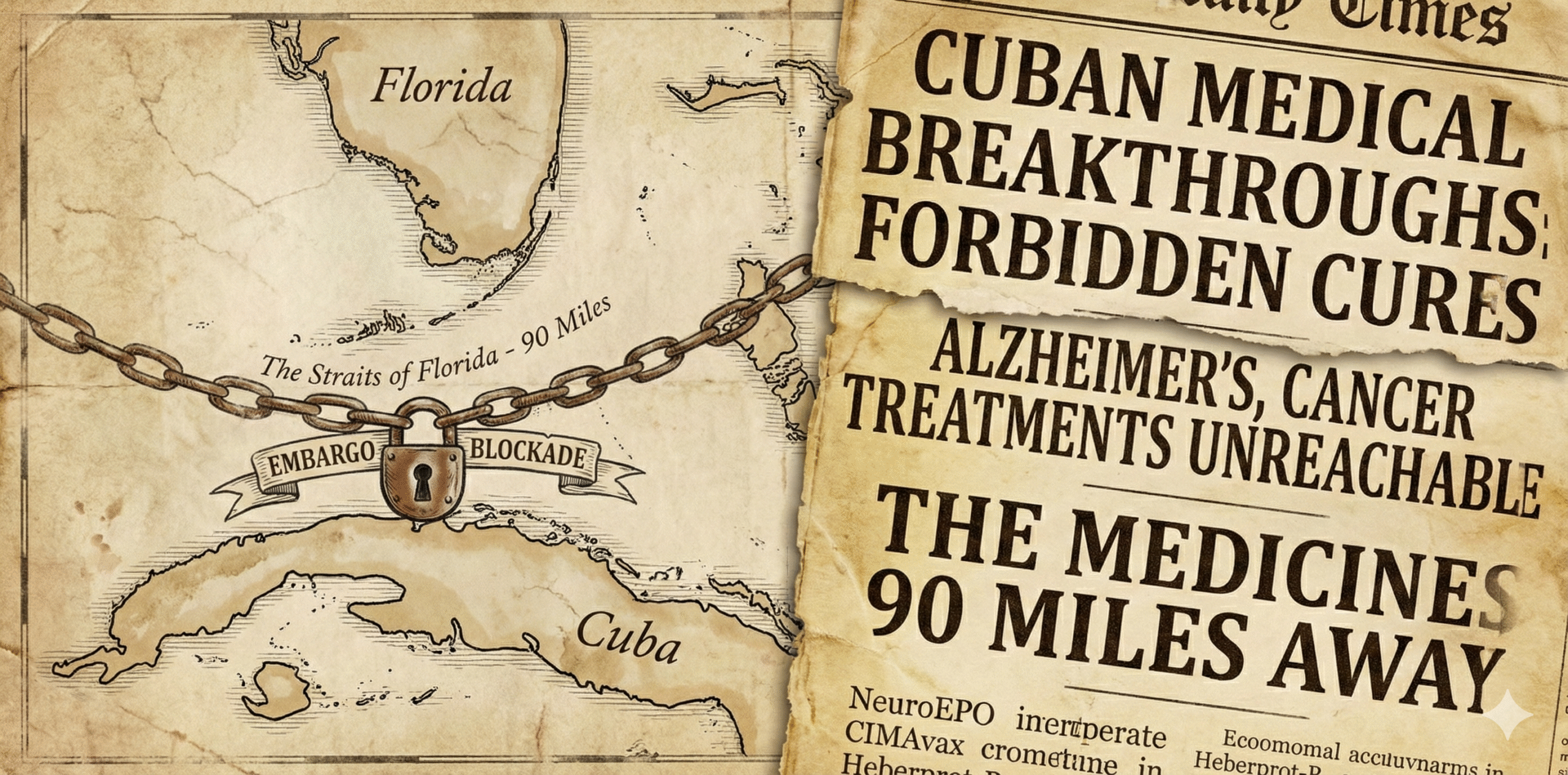 Cuban Research cures for cancer and Alzheimers.