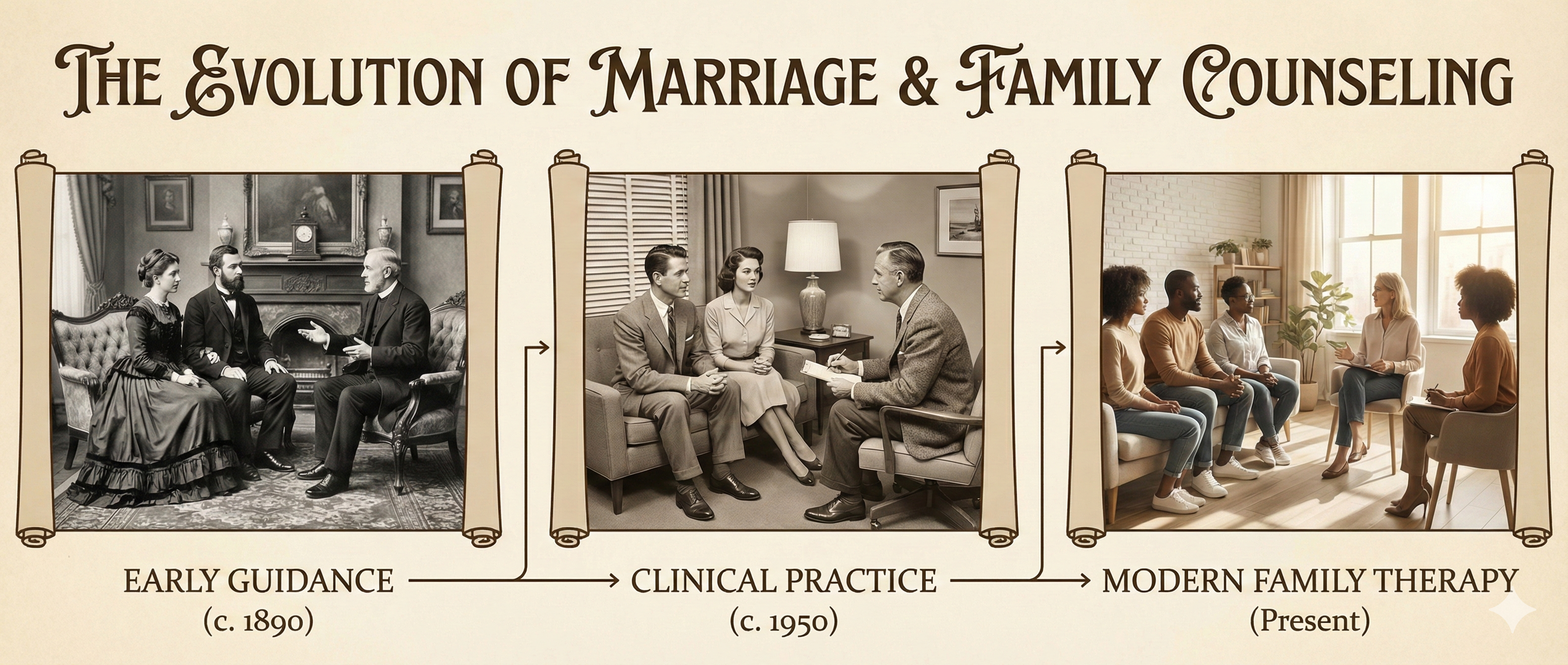 A short History Of All Types of Family Therapy