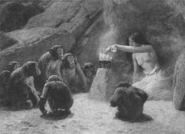 Study for Charles Dollman's Sorceress