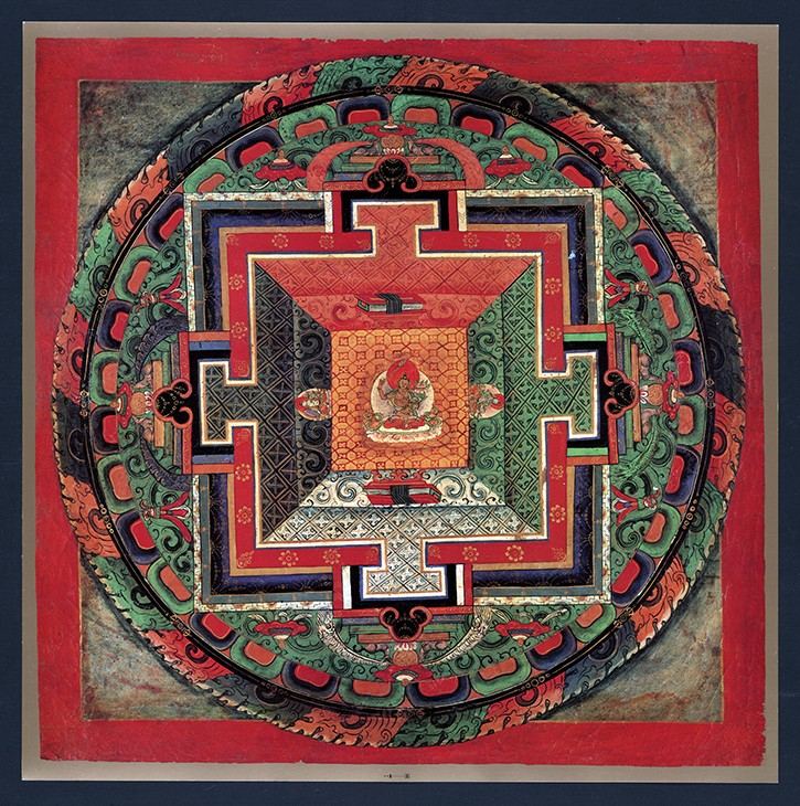 THe Mandala is used as a mystical symbol in Buddhism