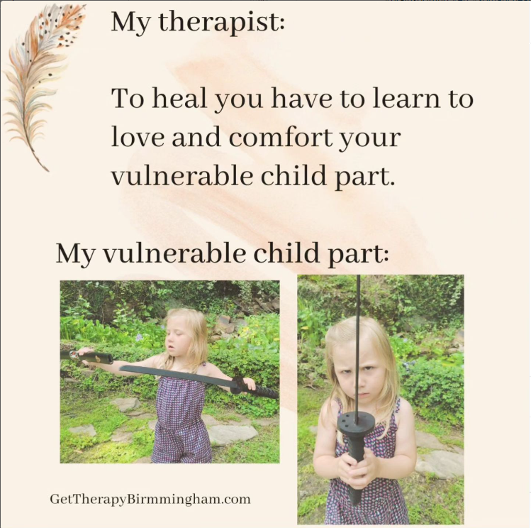 GetTherapyBirmingham.com , I misspelled it in the meme with my daughter